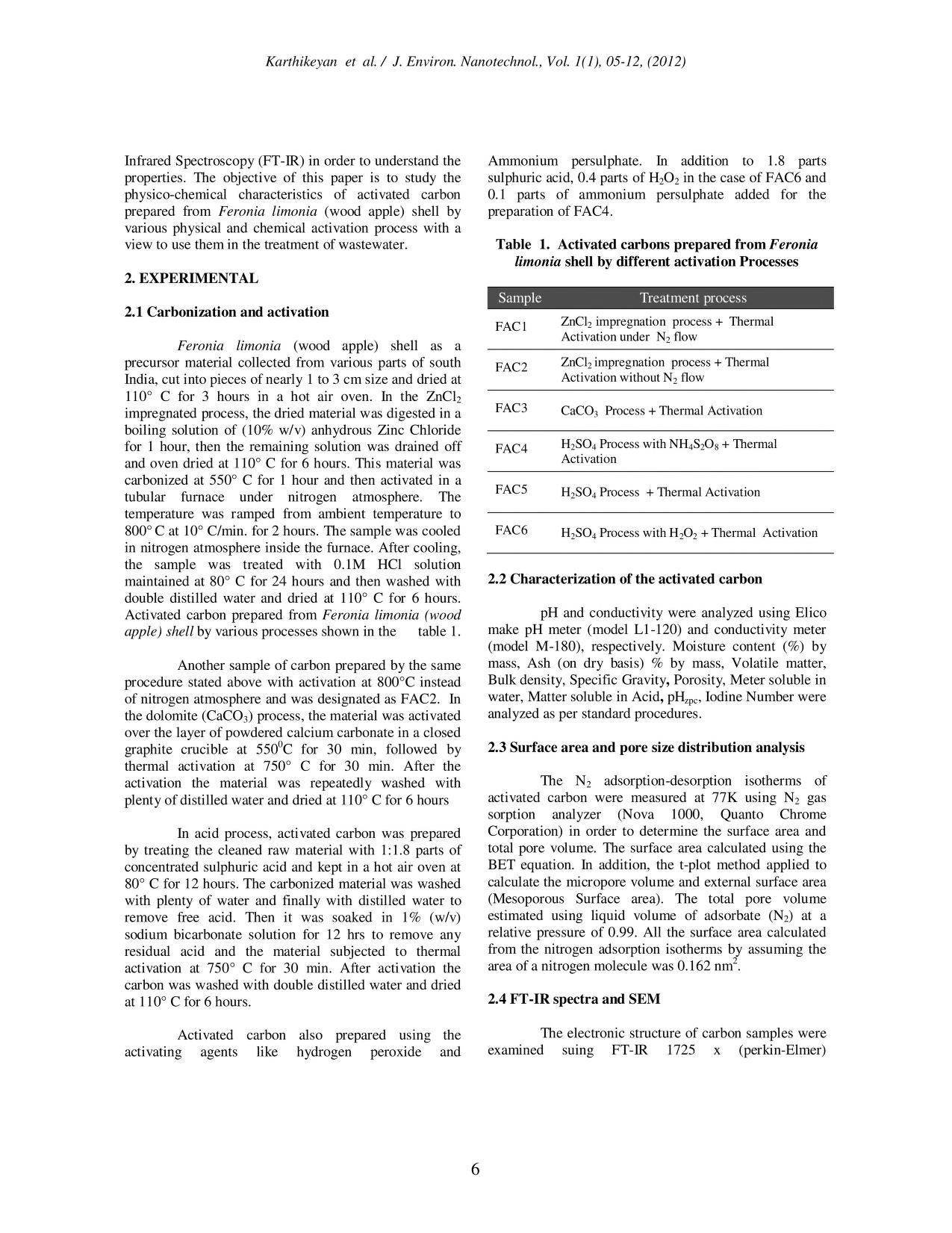 Journal of Environmental Nanotechnology - Archive : EditorJENT 